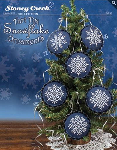 Tart Tin Snowflake Ornaments